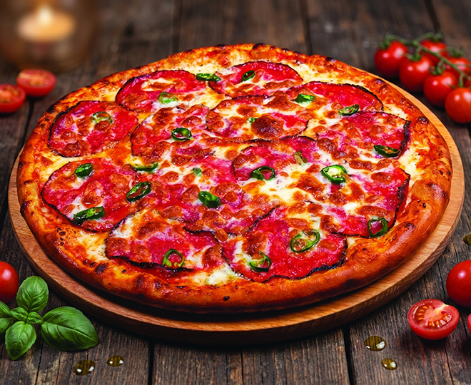 PIZZA DIAVOLA MEDIE