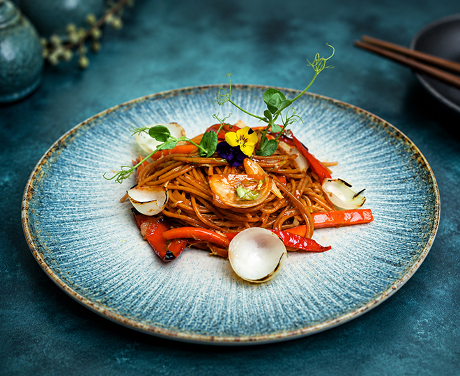 YAKISOBA VEGETARIANĂ