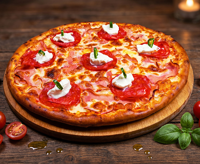 PIZZA DELICIOSA MEDIE