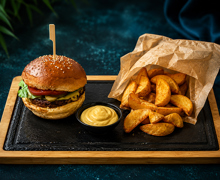 VEGETARIAN BURGER