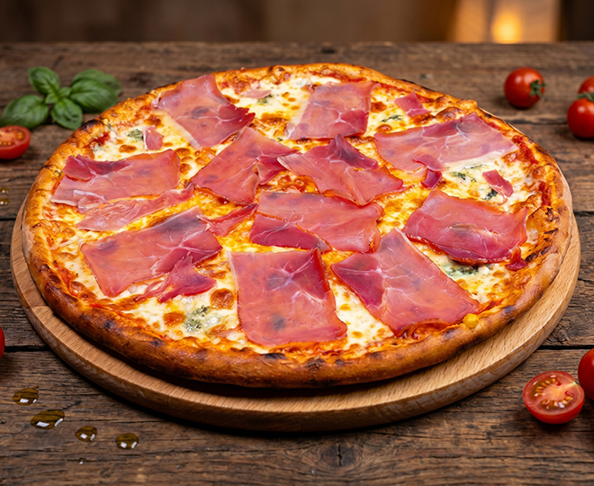 PIZZA PROSCIUTTO CRUDO MEDIE