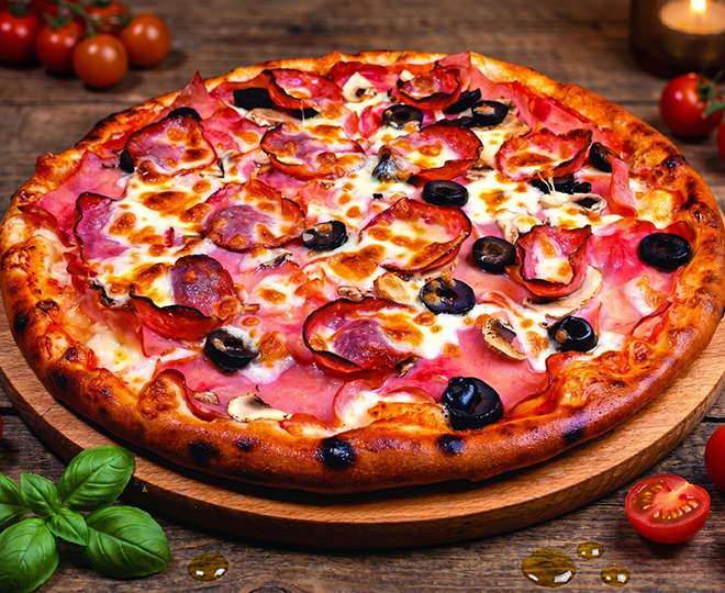 PIZZA QUATTRO STAGIONI MEDIE