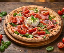 PIZZA BURRATA MEDIE