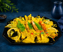 PAELLA CU FRUCTE DE MARE